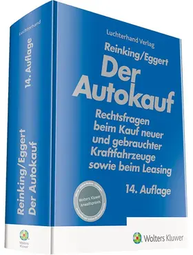 Reinking / Eggert  | Der Autokauf | Buch | 978-3-472-09600-9 | www.sack.de