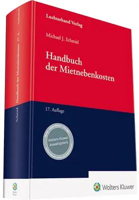 Schmid | Handbuch der Mietnebenkosten | Buch | 978-3-472-09655-9 | www.sack.de