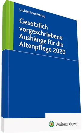 Pulte |  Gesetzlich vorgeschriebene Aushänge für die Altenpflege 2020 | Sonstiges |  Sack Fachmedien