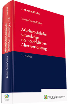 Kemper / Kisters-Kölkes |  Kemper, K: Arbeitsr. Grundzüge der betr. Altersv. | Buch |  Sack Fachmedien