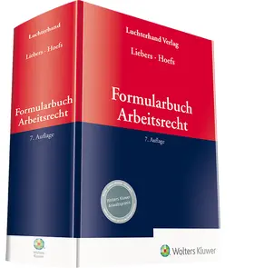 Hoefs / Liebers | Formularbuch Arbeitsrecht | Buch | 978-3-472-09752-5 | www.sack.de
