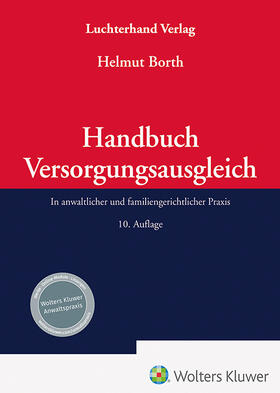 Borth | Handbuch Versorgungsausgleich | Buch | 978-3-472-09817-1 | sack.de