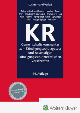 Bubach / Gallner / Heinkel |  KR - Kommentar | Buch |  Sack Fachmedien