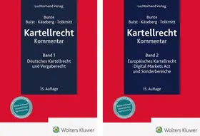 Bunte / Bulst / Käseberg |  Kartellrecht - Kommentar. Band 01 | Buch |  Sack Fachmedien