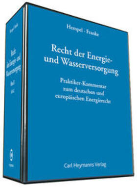 Franke / Ludwig / Hempel | Recht der Energie- und Wasserversorgung - Kommentar | Loseblattwerk | sack.de