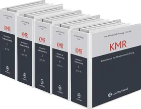 Kleinknecht / Heintschel-Heinegg / Müller |  KMR- Kommentar zur Strafprozessordnung | Loseblattwerk |  Sack Fachmedien