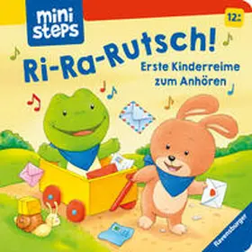 Volksgut |  ministeps: Ri-ra-rutsch! Erste Kinderreime zum Anhören | Buch |  Sack Fachmedien