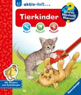 Wieso? Weshalb? Warum? aktiv-Heft: Tierkinder | Buch | 978-3-473-32693-8 | www.sack.de