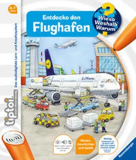 Betz / Flucht |  tiptoi® Entdecke den Flughafen | Buch |  Sack Fachmedien
