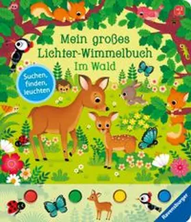 Grimm | Mein großes Lichter-Wimmelbuch: Im Wald | Buch | 978-3-473-41044-6 | www.sack.de