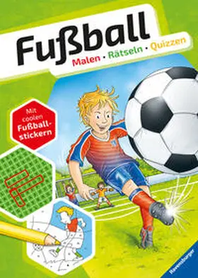 Honnen / Kiefer |  Fußball. Malen - Rätseln - Quizzen | Buch |  Sack Fachmedien