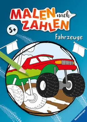  Malen nach Zahlen ab 5: Fahrzeuge | Buch |  Sack Fachmedien