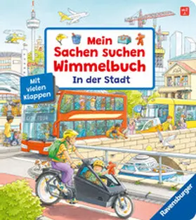 Gernhäuser |  Mein Sachen suchen Wimmelbuch: In der Stadt | Buch |  Sack Fachmedien