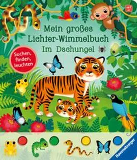 Grimm | Mein großes Lichter-Wimmelbuch - Im Dschungel | Buch | 978-3-473-41902-9 | www.sack.de