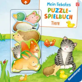 Nahrgang | Mein liebstes Puzzle-Spielbuch - Tiere | Buch | 978-3-473-42021-6 | sack.de