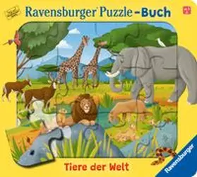 Korda |  Ravensburger® Puzzle-Buch: Tiere der Welt | Buch |  Sack Fachmedien