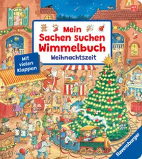 Harvey |  Mein Sachen suchen Wimmelbuch: Weihnachtszeit | Buch |  Sack Fachmedien