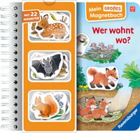 Eberhard | Mein großes Magnetbuch - Wer wohnt wo? | Buch | 978-3-473-42150-3 | www.sack.de