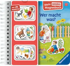 Senner |  Mein großes Magnetbuch - Wer macht was? | Buch |  Sack Fachmedien