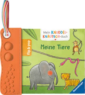 Mein Knuddel-Knautsch-Buch: flip&pop. Meine Tiere | Buch | 978-3-473-42223-4 | www.sack.de