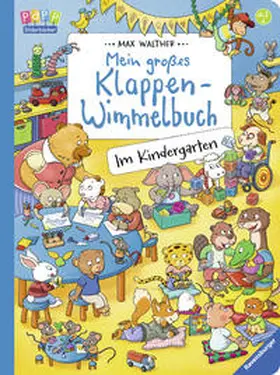  Mein großes Klappen-Wimmelbuch: Im Kindergarten | Buch |  Sack Fachmedien