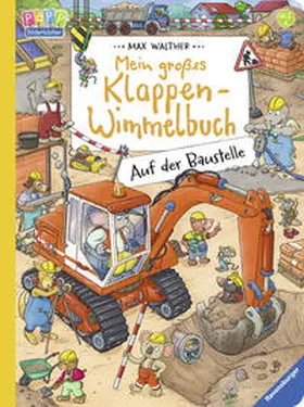  Mein großes Klappen-Wimmelbuch: Auf der Baustelle | Buch |  Sack Fachmedien