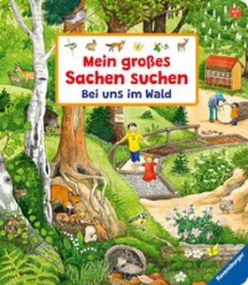 Gernhäuser |  Mein großes Sachen suchen: Bei uns im Wald | Buch |  Sack Fachmedien