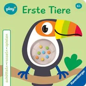 Höck |  Play+ Schütteln, rasseln, spielen Erste Tiere - ab 6 Monate | Buch |  Sack Fachmedien