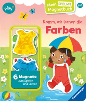 Orso |  Play+ Mein Spiel mit-Magnetbuch Komm, wir lernen die Farben - ab 18 Monate | Buch |  Sack Fachmedien