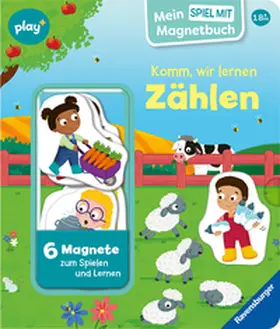 Orso |  Play+ Mein Spiel mit-Magnetbuch Komm, wir lernen Zählen - ab 18 Monate | Buch |  Sack Fachmedien