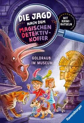 Stronk |  Die Jagd nach dem magischen Detektivkoffer 5: Goldraub im Museum. Erstlesebuch ab 7 Jahren für Jungen und Mädchen - Lesenlernen mit Krimirätseln | Buch |  Sack Fachmedien