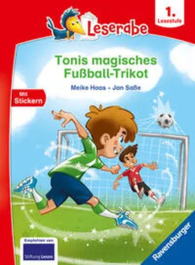 Haas |  Leserabe 1. Lesestufe - Tonis magisches Fußball-Trikot | Buch |  Sack Fachmedien