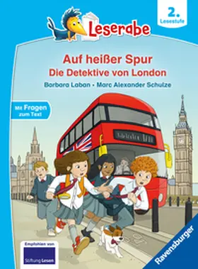 Laban |  Leserabe 2. Lesestufe - Auf heißer Spur - Die Detektive von London | Buch |  Sack Fachmedien
