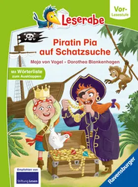 von Vogel |  Leserabe Vor-Lesestufe - Piratin Pia auf Schatzsuche | Buch |  Sack Fachmedien