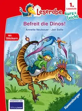 Neubauer |  Leserabe 1. Lesestufe Kurz und leicht - Befreit die Dinos! | Buch |  Sack Fachmedien