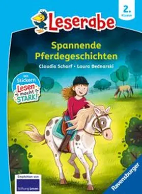 Scharf |  Spannende Pferdegeschichten - Leserabe 2. Klasse - Erstlesebuch für Kinder ab 7 Jahren | Buch |  Sack Fachmedien