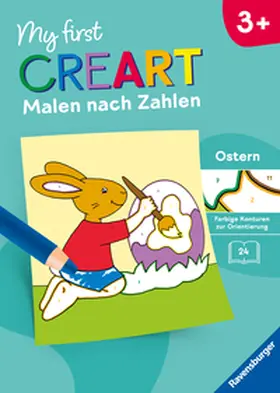  CreArt Malen nach Zahlen ab 3: Ostern | Buch |  Sack Fachmedien