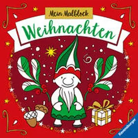 Mein Malblock Weihnachten | Buch |  Sack Fachmedien