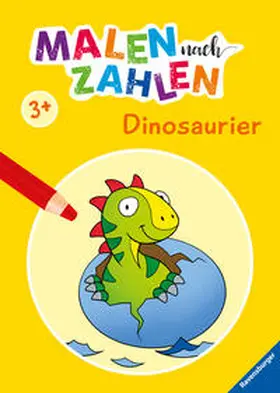  Malen nach Zahlen ab 3 Jahren: Dinosaurier | Buch |  Sack Fachmedien