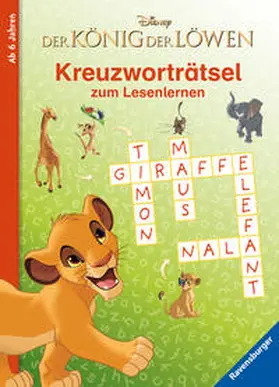  Disney Der König der Löwen: Kreuzworträtsel zum Lesenlernen | Buch |  Sack Fachmedien
