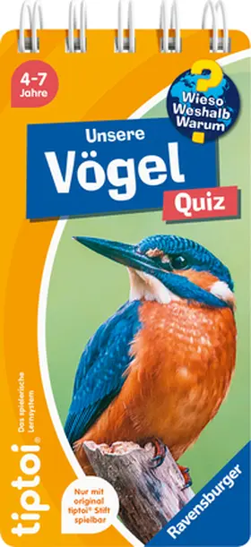  tiptoi® Wieso? Weshalb? Warum? Quiz - Unsere Vögel | Buch |  Sack Fachmedien