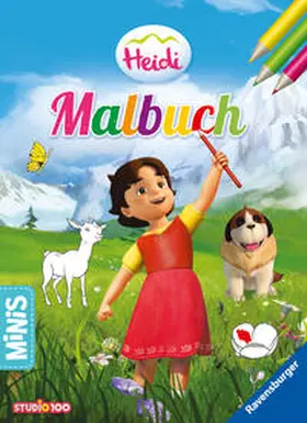  Ravensburger Minis Heidi - Malbuch | Buch |  Sack Fachmedien