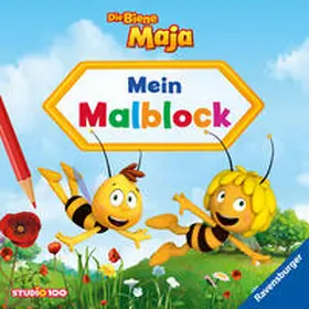  Die Biene Maja - Mein Malblock | Buch |  Sack Fachmedien