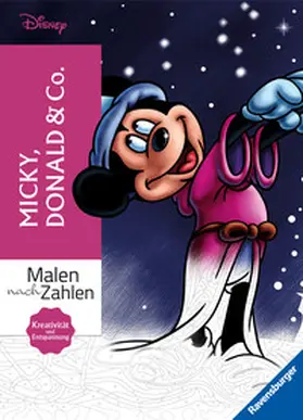  Disney - Malen nach Zahlen: Micky, Donald & Co. | Buch |  Sack Fachmedien