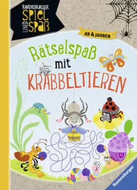 Richter |  Rätselspaß mit Krabbeltieren | Buch |  Sack Fachmedien