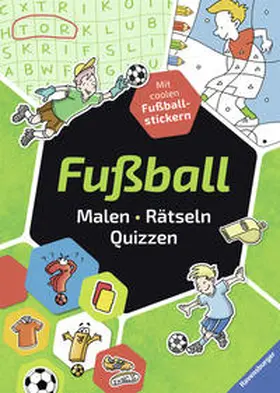 Honnen / Kiefer |  Fußball. Malen - Rätseln - Quizzen | Buch |  Sack Fachmedien