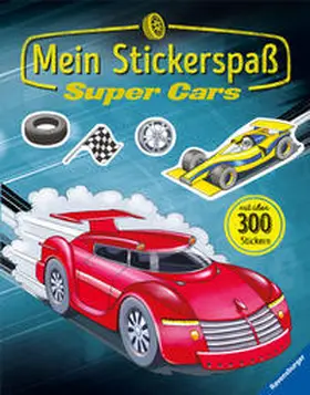  Mein Stickerspaß: Super Cars | Buch |  Sack Fachmedien