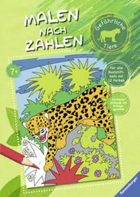  Malen nach Zahlen: Gefährliche Tiere | Buch |  Sack Fachmedien