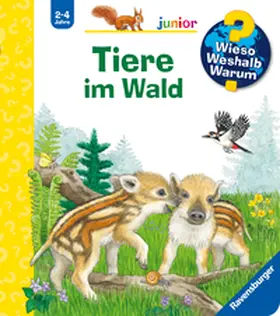 Mennen |  Wieso? Weshalb? Warum? junior, Band 77 - Tiere im Wald | Buch |  Sack Fachmedien