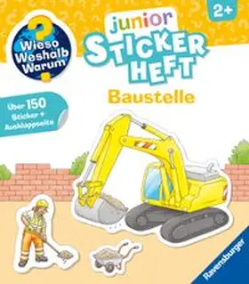  Wieso? Weshalb? Warum? junior Stickerheft - Baustelle | Buch |  Sack Fachmedien